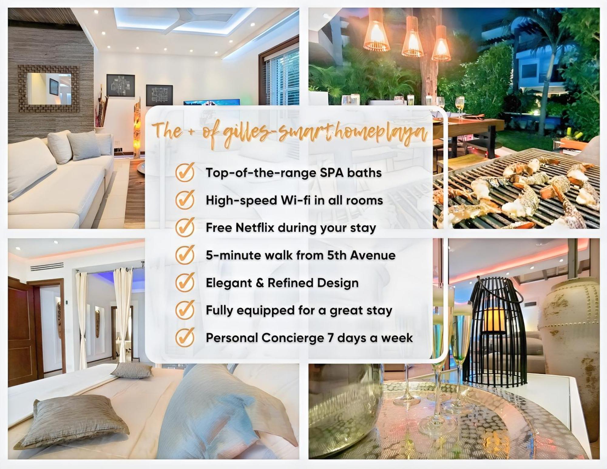 Apartamento Luxury Duplex -4 Pers- 2mn Beach&5th Av, Pool, Gym